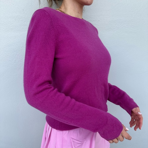 Charter Club 2Ply 100% Premium Cashmere Crewneck Offers Accepted - Picture 2 of 8